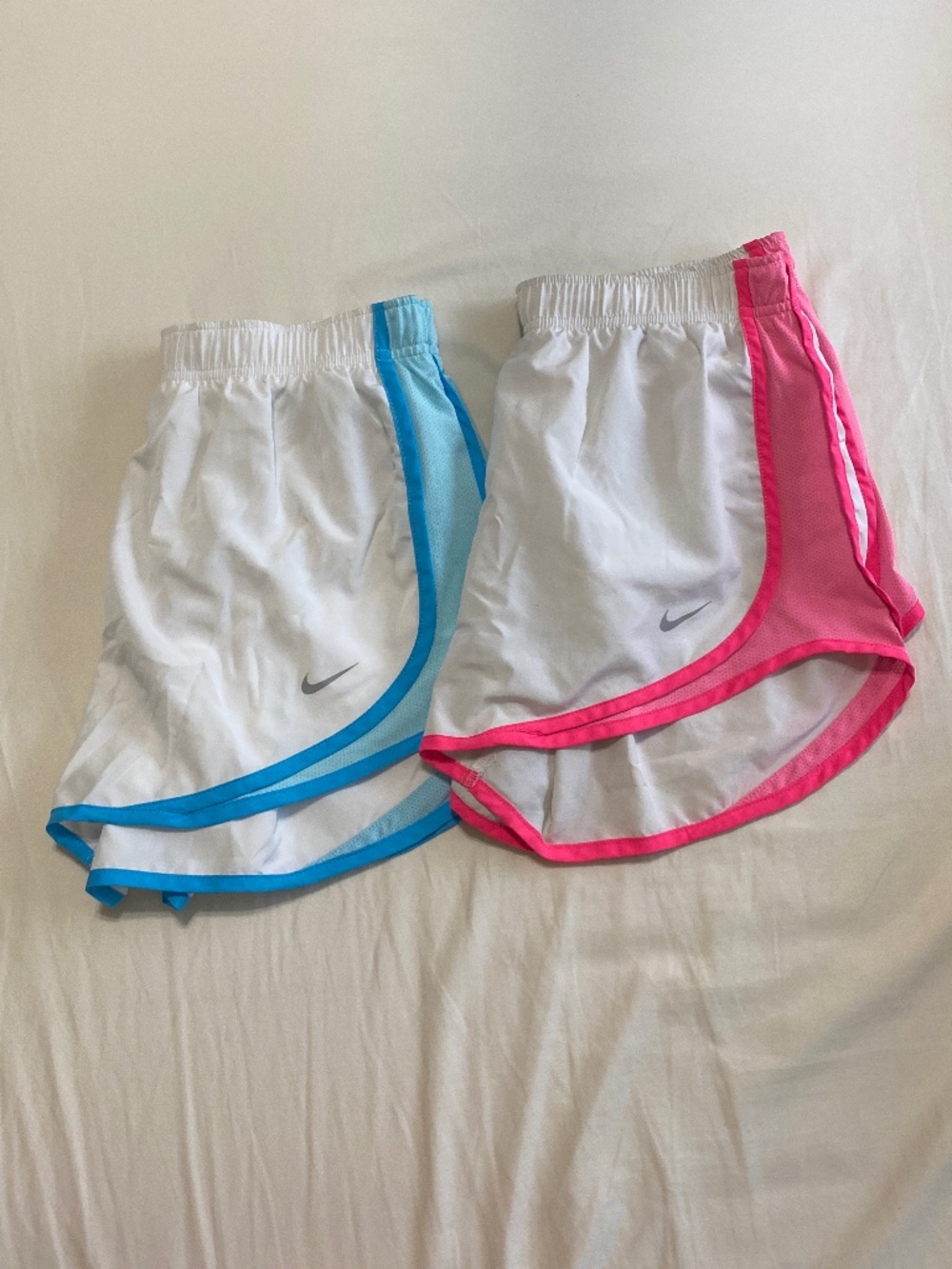 Nike Dri-Fit Shorts Bundle PINK(Size L) BLUE(Size M)